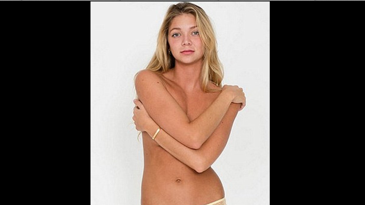 Även modellerna på hemsidan visar upp en naturligare del av kvinnorkroppen. 